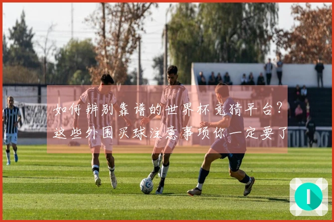 如何辨别靠谱的世界杯竞猜平台？这些外围买球注意事项你一定要了解
